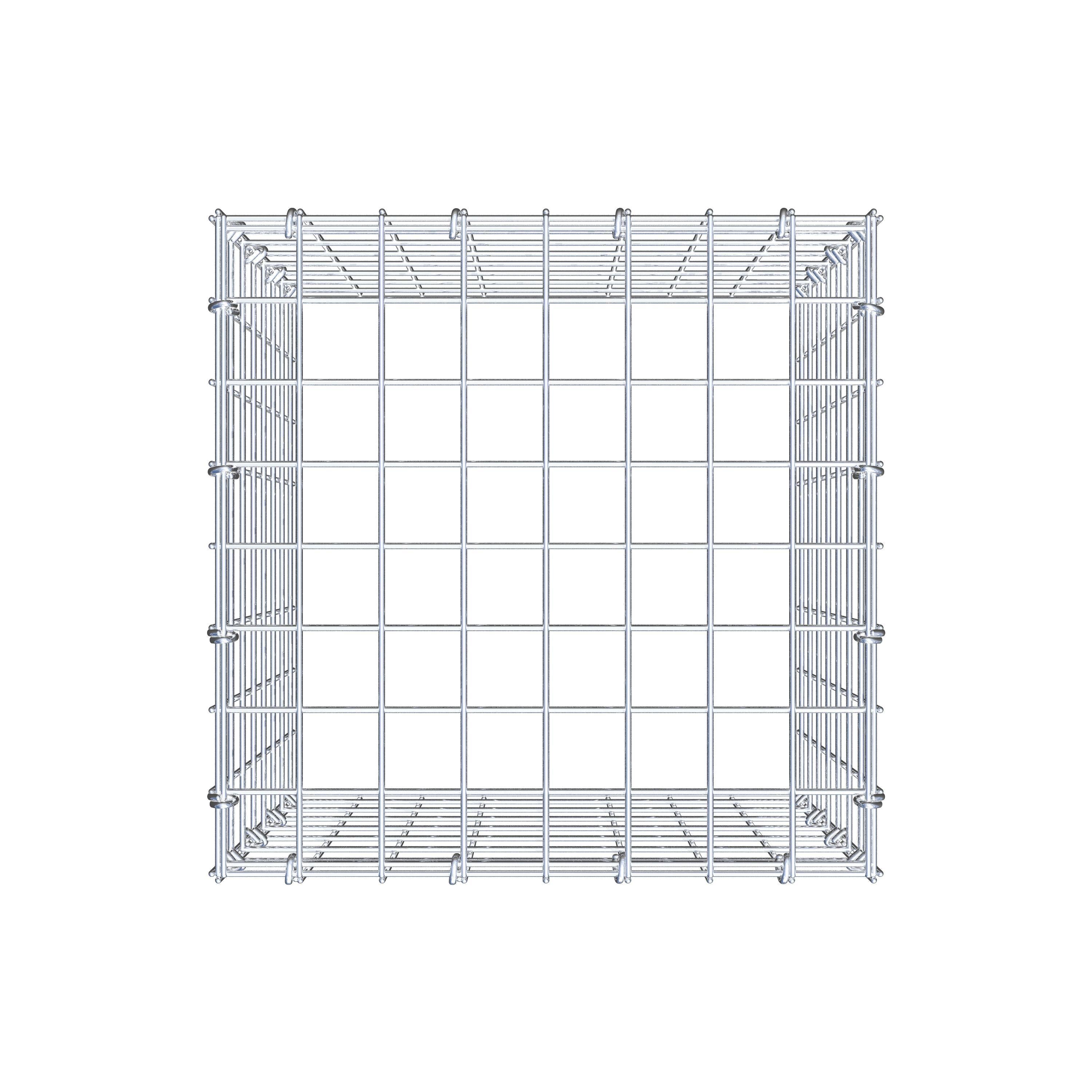 Add-on pool type 3 40 cm x 40 cm x 40 cm (L x H x D), maaswijdte 5 cm x 5 cm, C-ring