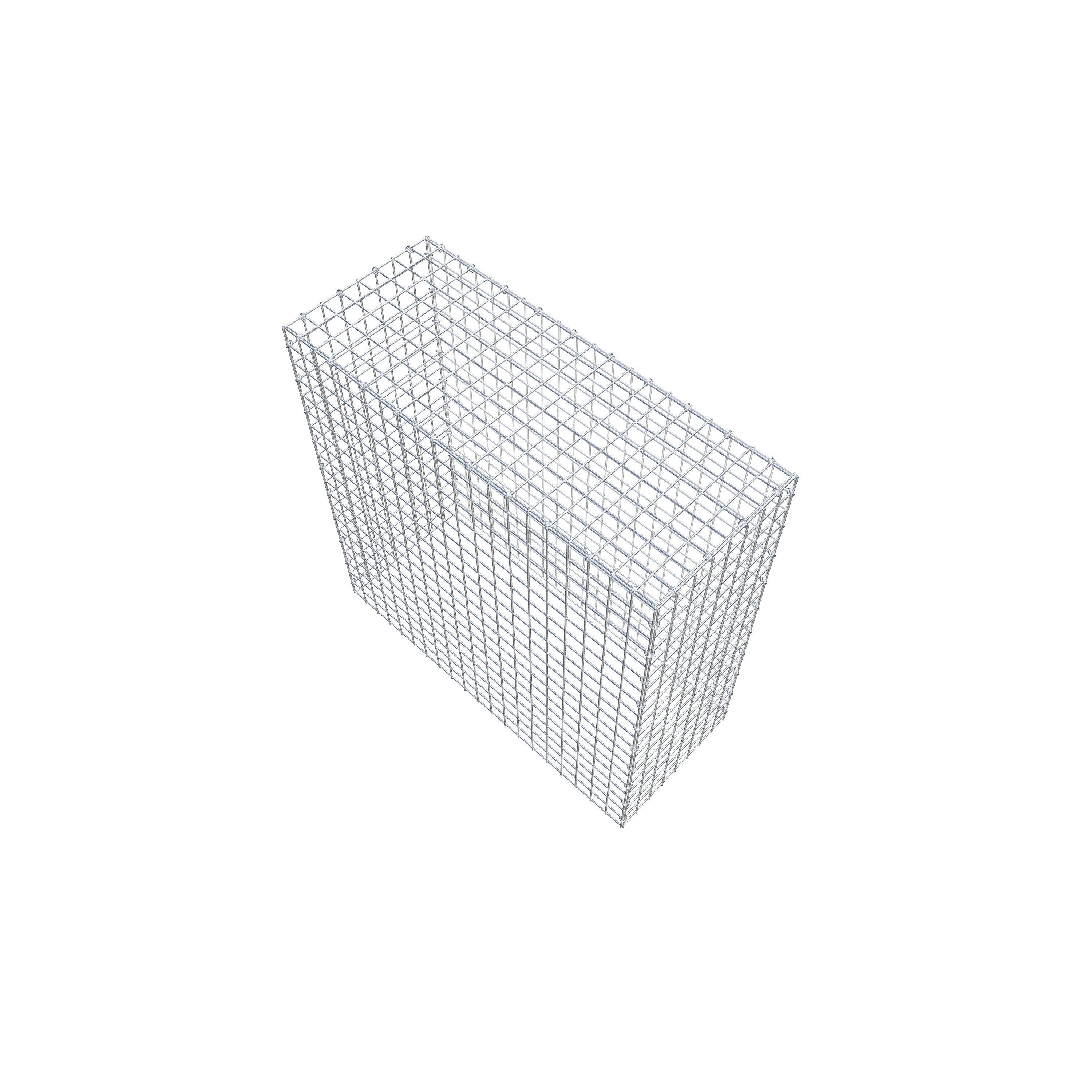 Type 3 oplegkorf 100 cm x 100 cm x 40 cm (L x H x D), maaswijdte 5 cm x 5 cm, C-ring