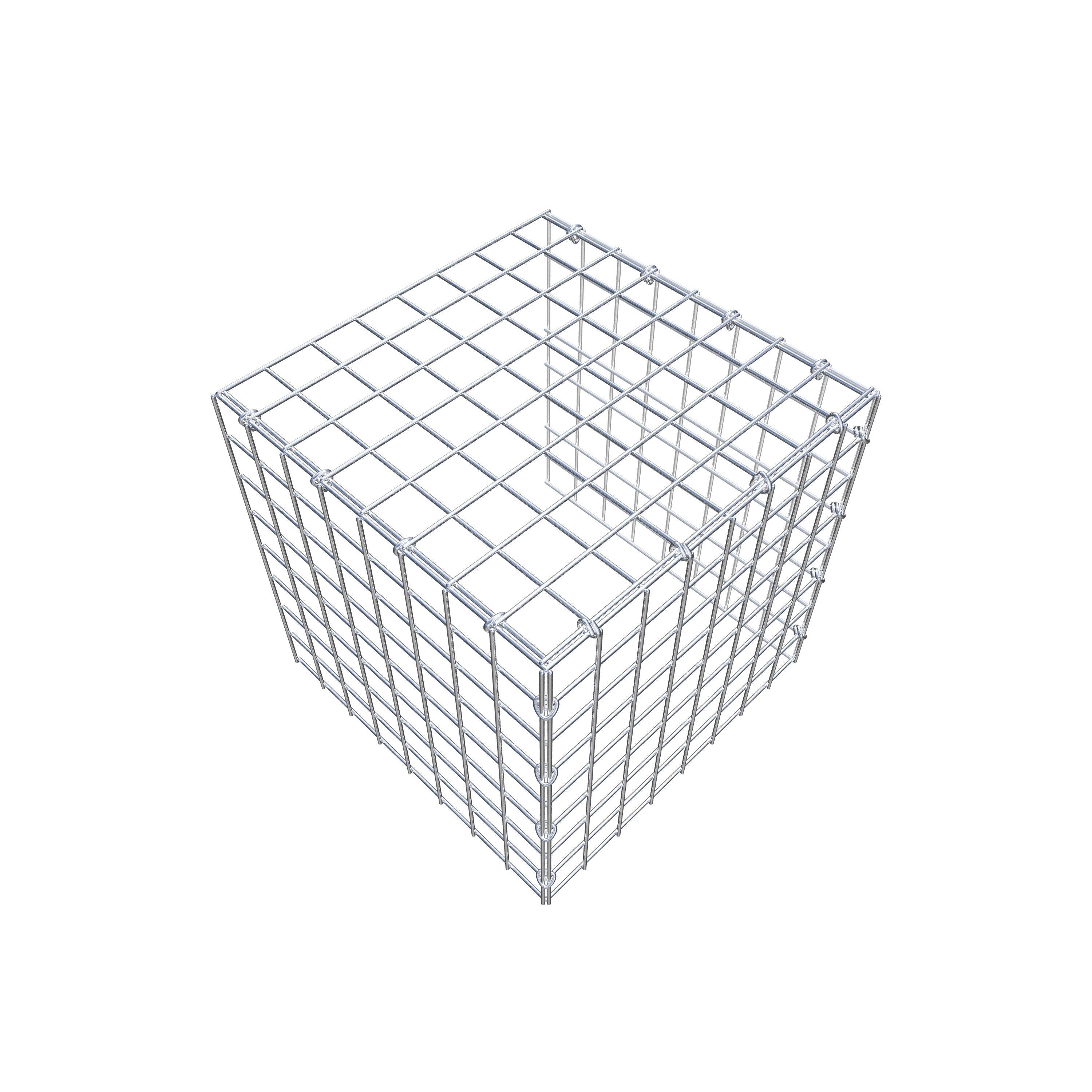 Gavión adicional tipo 4 40 cm x 40 cm x 40 cm (L x A x P), malla 5 cm x 5 cm, anillo en C