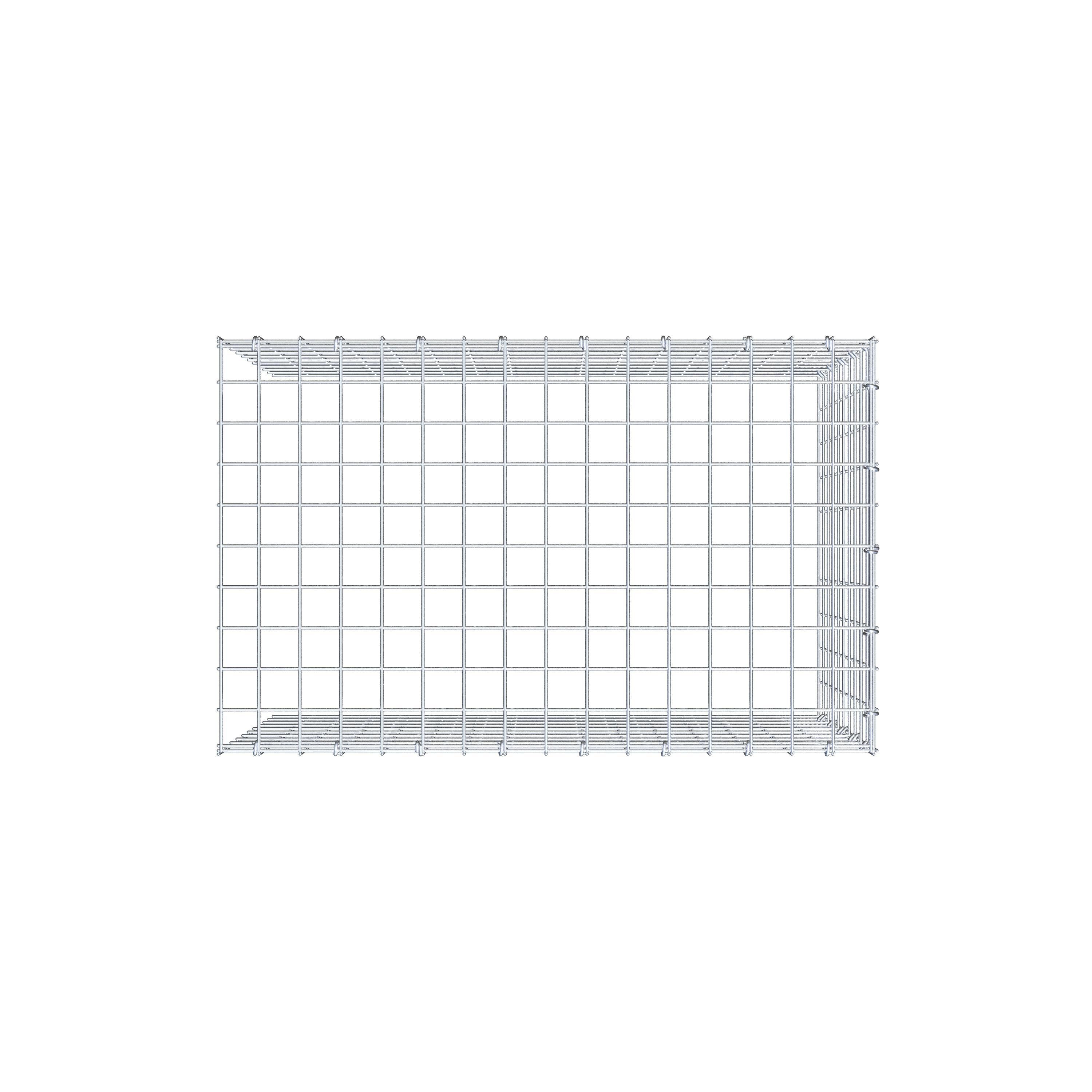 Tilläggspåle typ 4 80 cm x 50 cm x 50 cm (L x H x D), maskstorlek 5 cm x 5 cm, C-ring