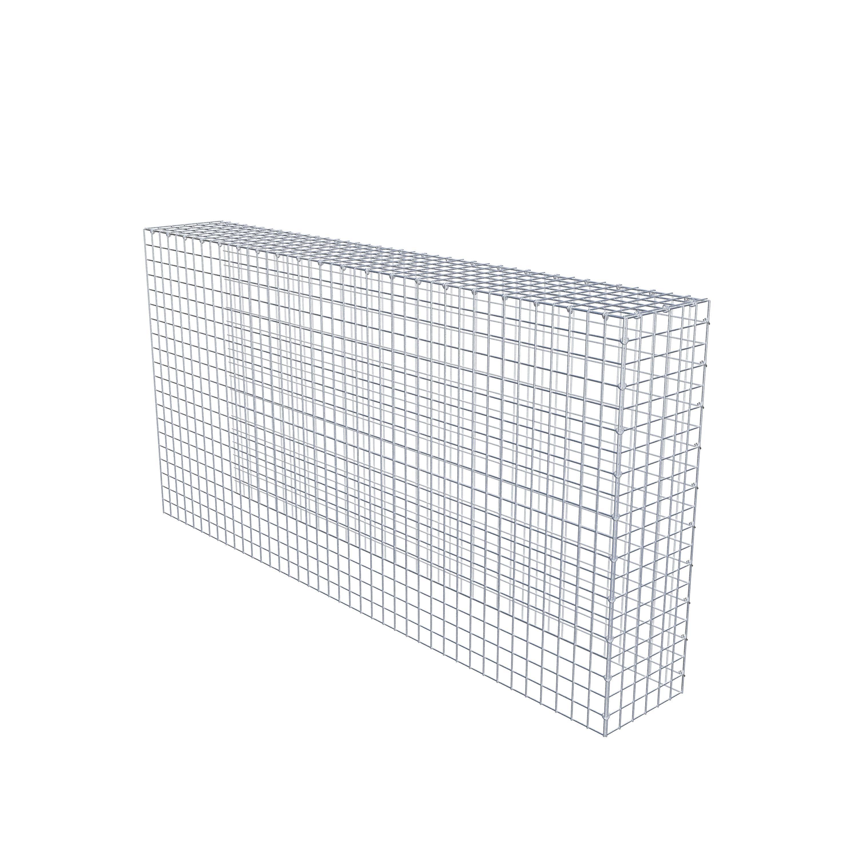 Extra gabion typ 4 200 cm x 100 cm x 30 cm (L x H x D), maskstorlek 5 cm x 5 cm, C-ring