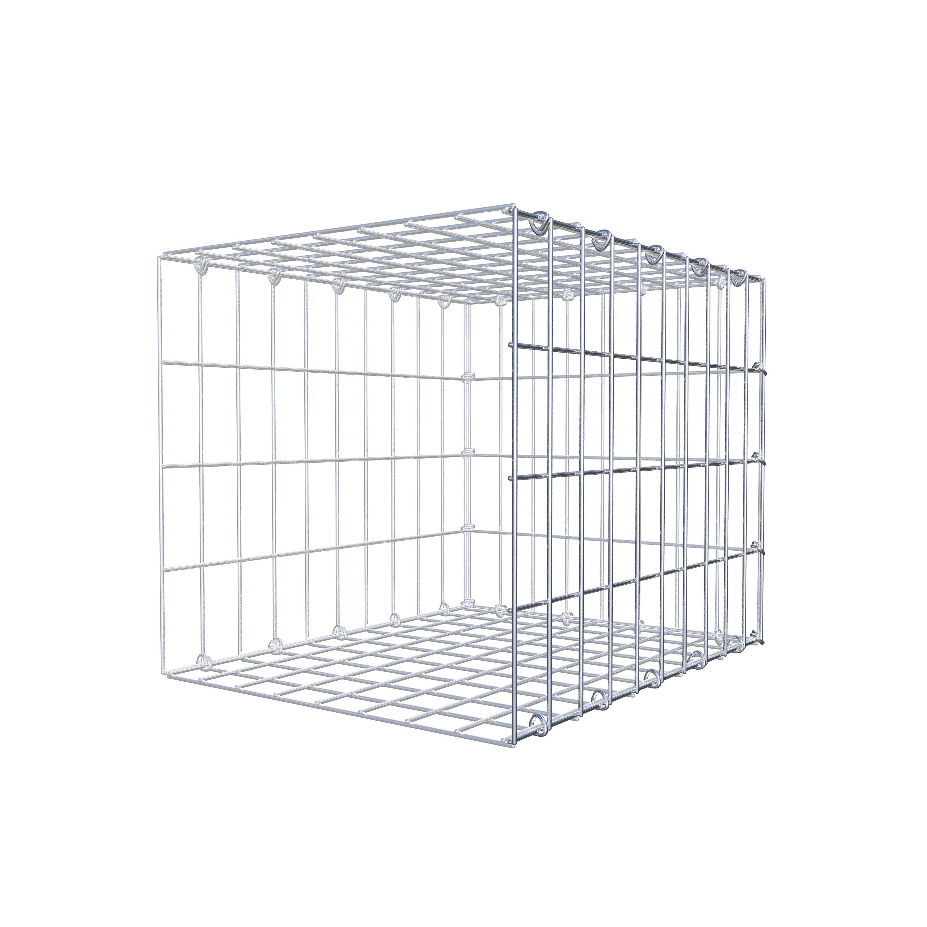 Toegevoegde pool type 2 50 cm x 40 cm x 40 cm, maaswijdte 5 cm x 10 cm, C-ring