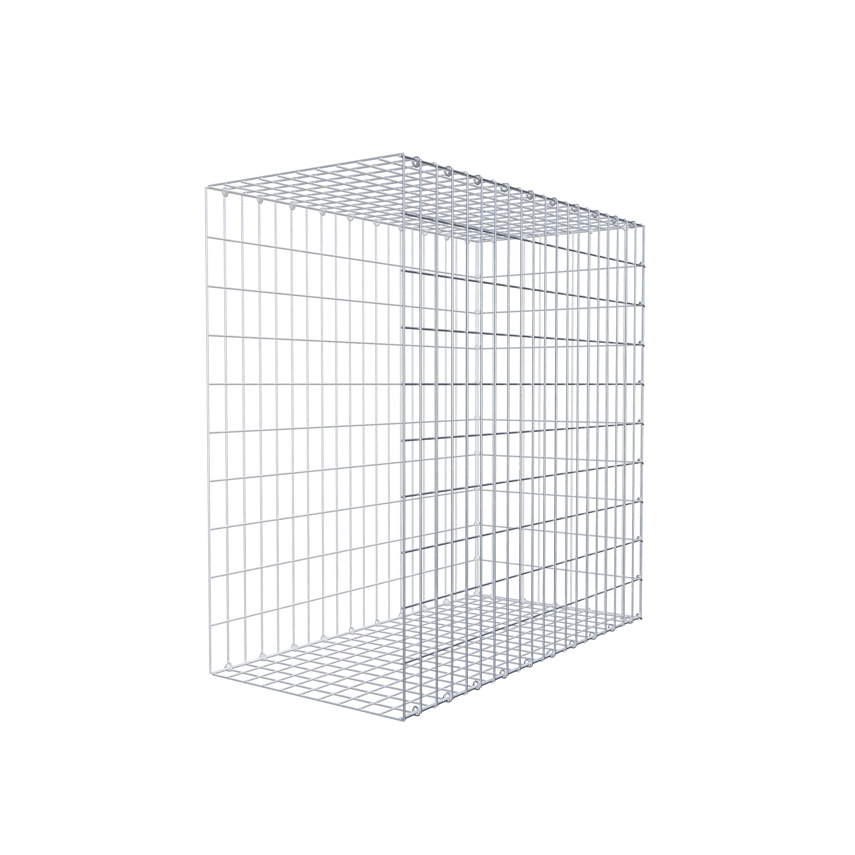 Extra gabion typ 2 100 cm x 100 cm x 50 cm, maskstorlek 5 cm x 10 cm, C-ring