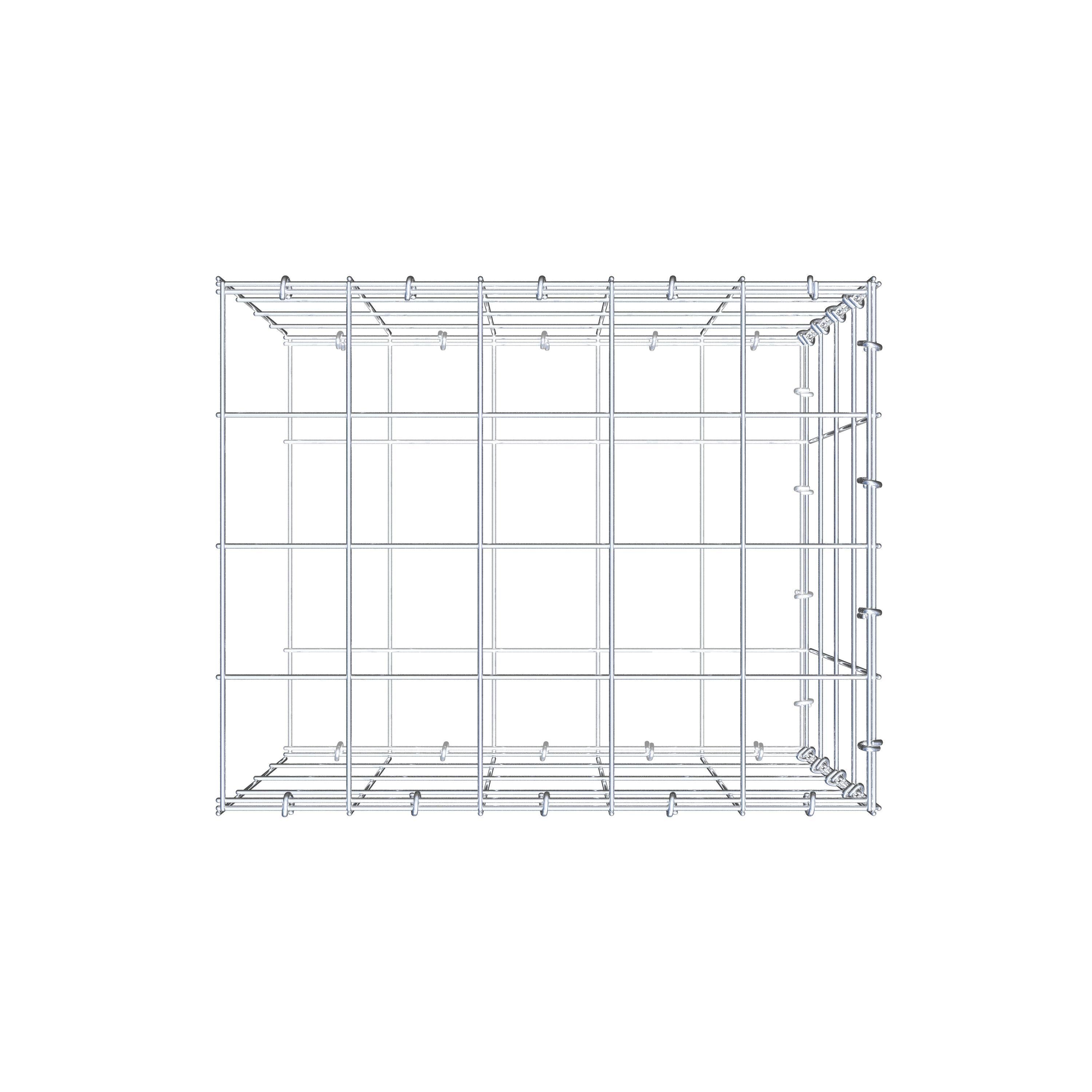 Tilläggspåle typ 2 50 cm x 40 cm x 40 cm (L x H x D), maskstorlek 10 cm x 10 cm, C-ring