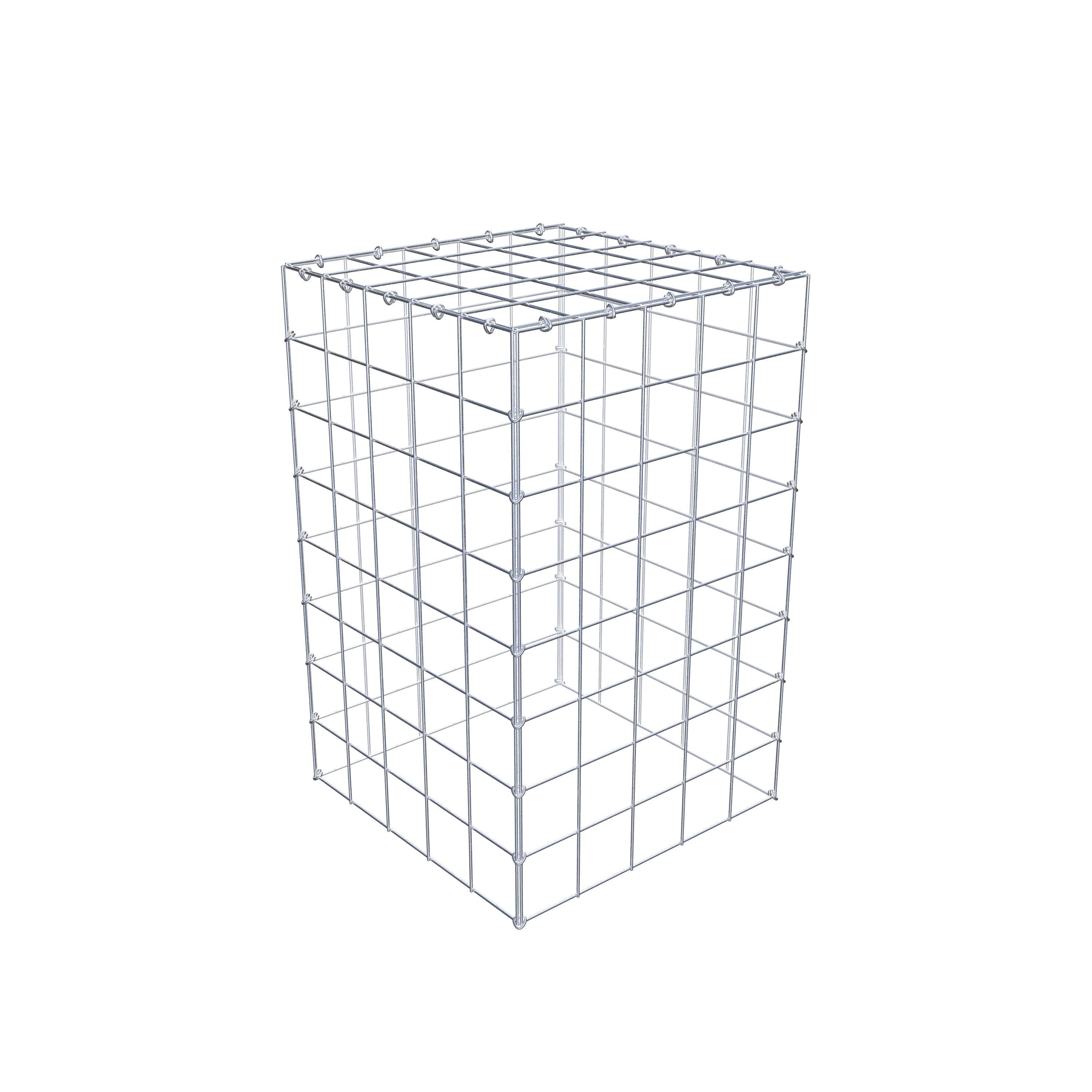 Anbaugabione Typ 3 80 cm x 50 cm x 50 cm (L x H x T), Maschenweite 10 cm x 10 cm, C-Ring