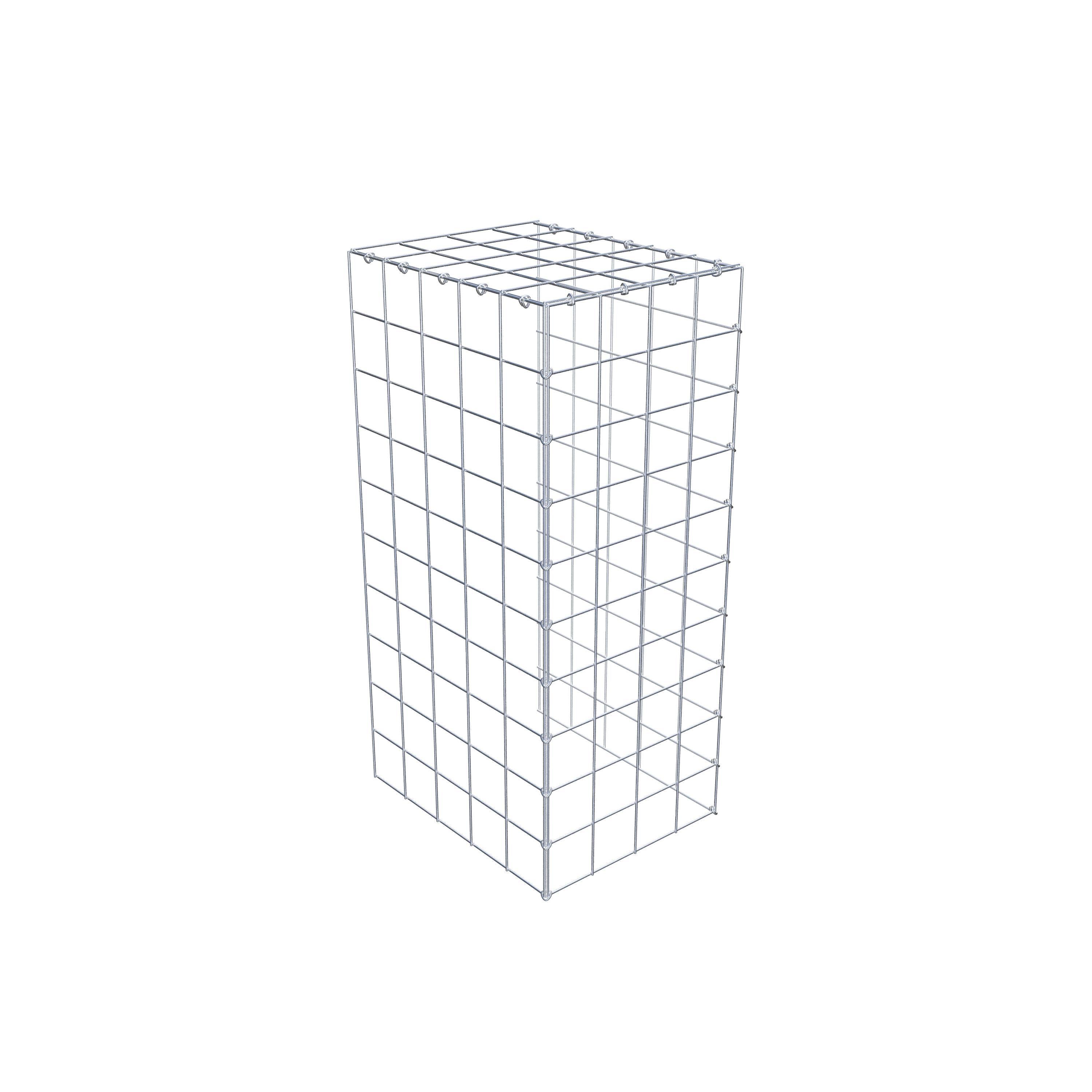 Tilläggspåle typ 4 100 cm x 50 cm x 40 cm (L x H x D), maskstorlek 10 cm x 10 cm, C-ring