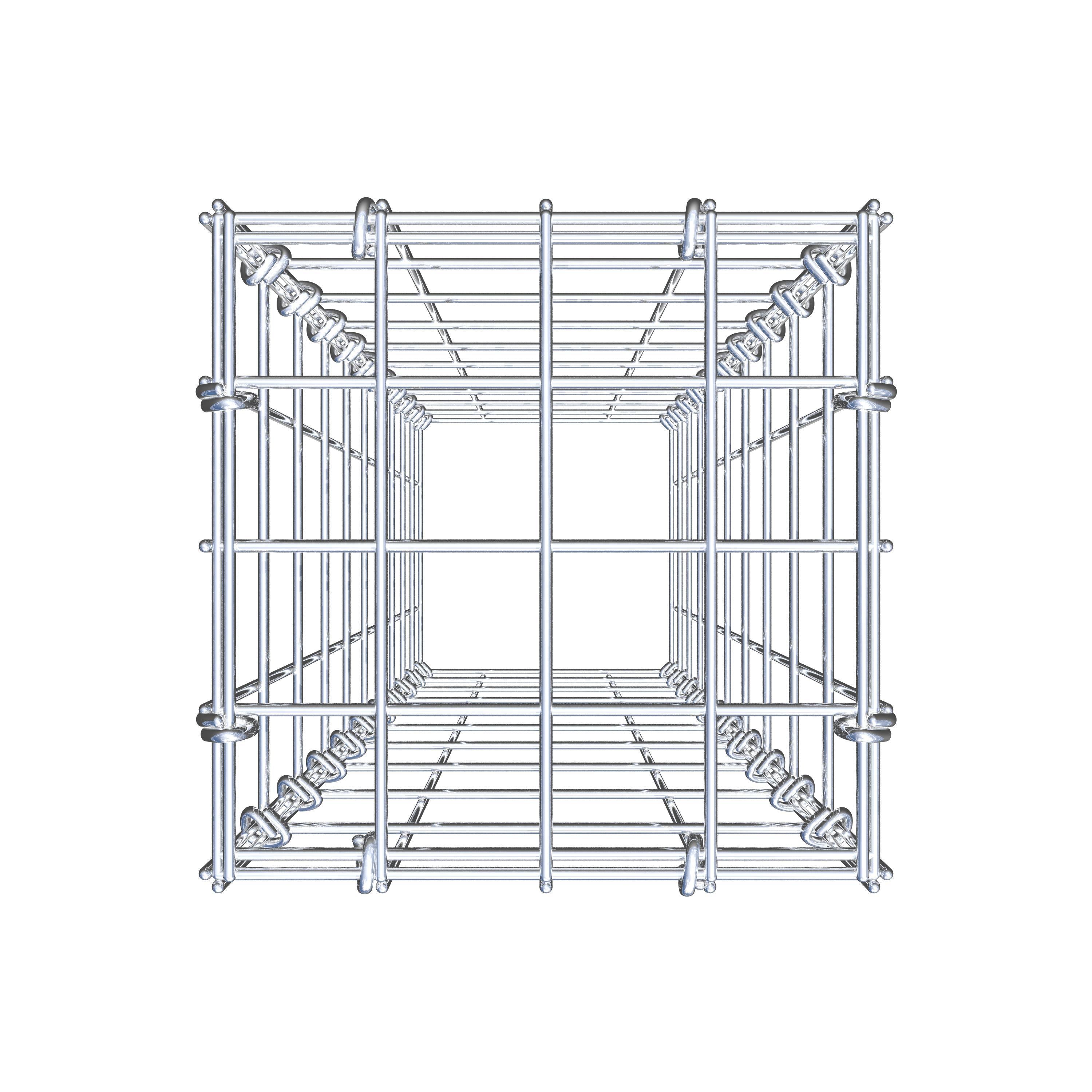 Fourche rapportée type 3 100 cm x 20 cm x 20 cm (L x H x P), mailles 5 cm x 10 cm, anneau C