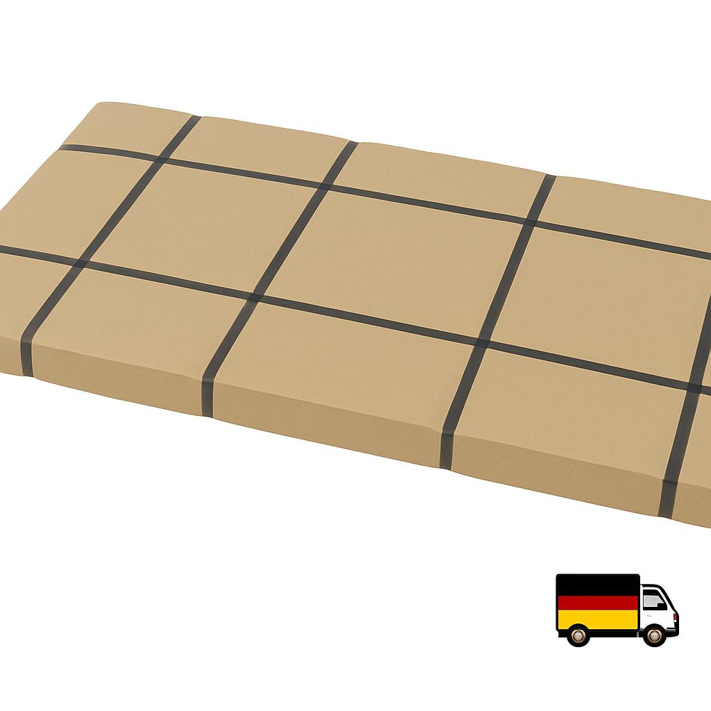 Raised bed square 130 cm x 60 cm x 60 cm (L x H x D), mesh size 5 x 10 cm, wall thickness 10 cm