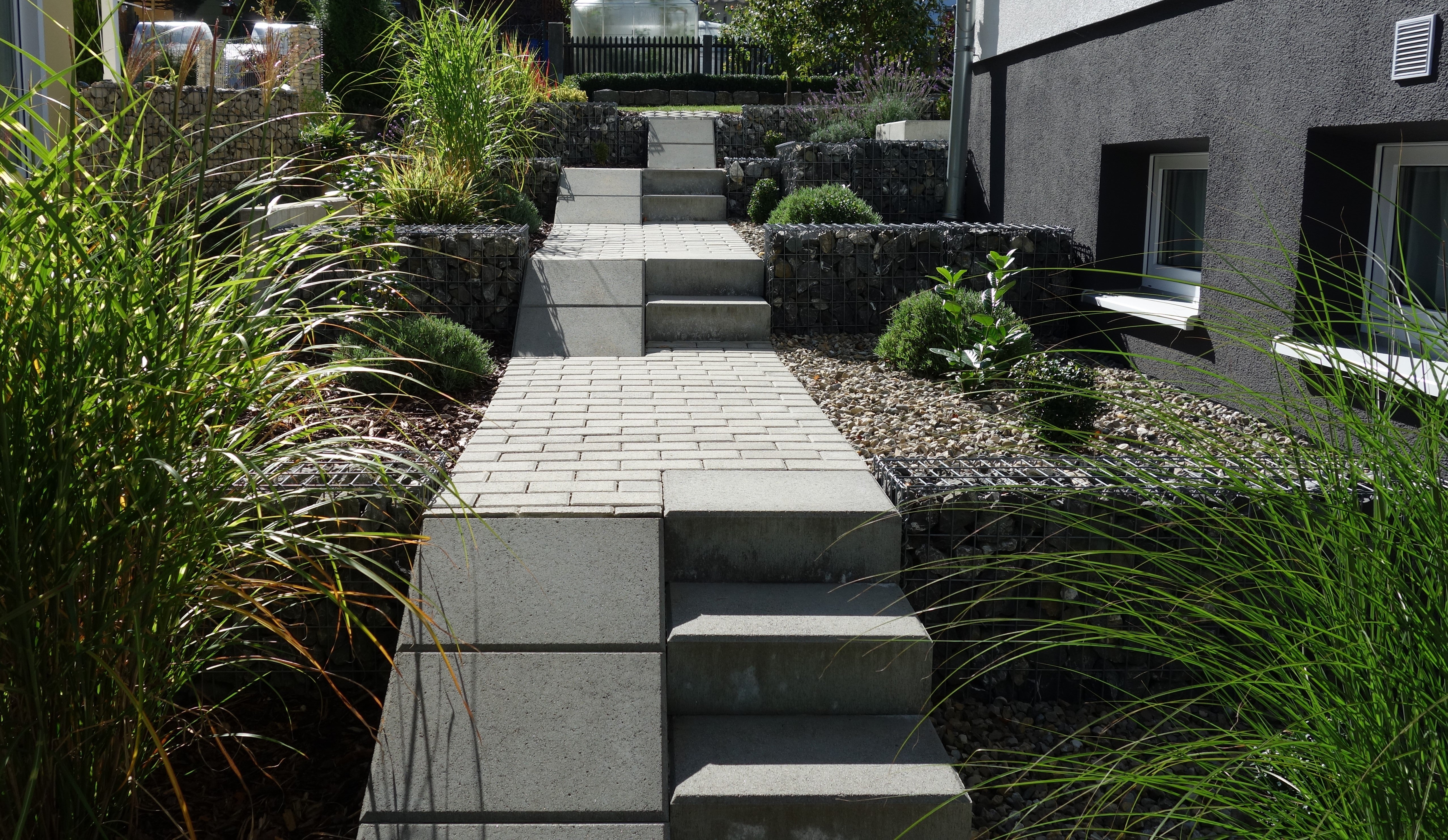 Gabion tillverkad efter mått - maskstorlek 5x10cm