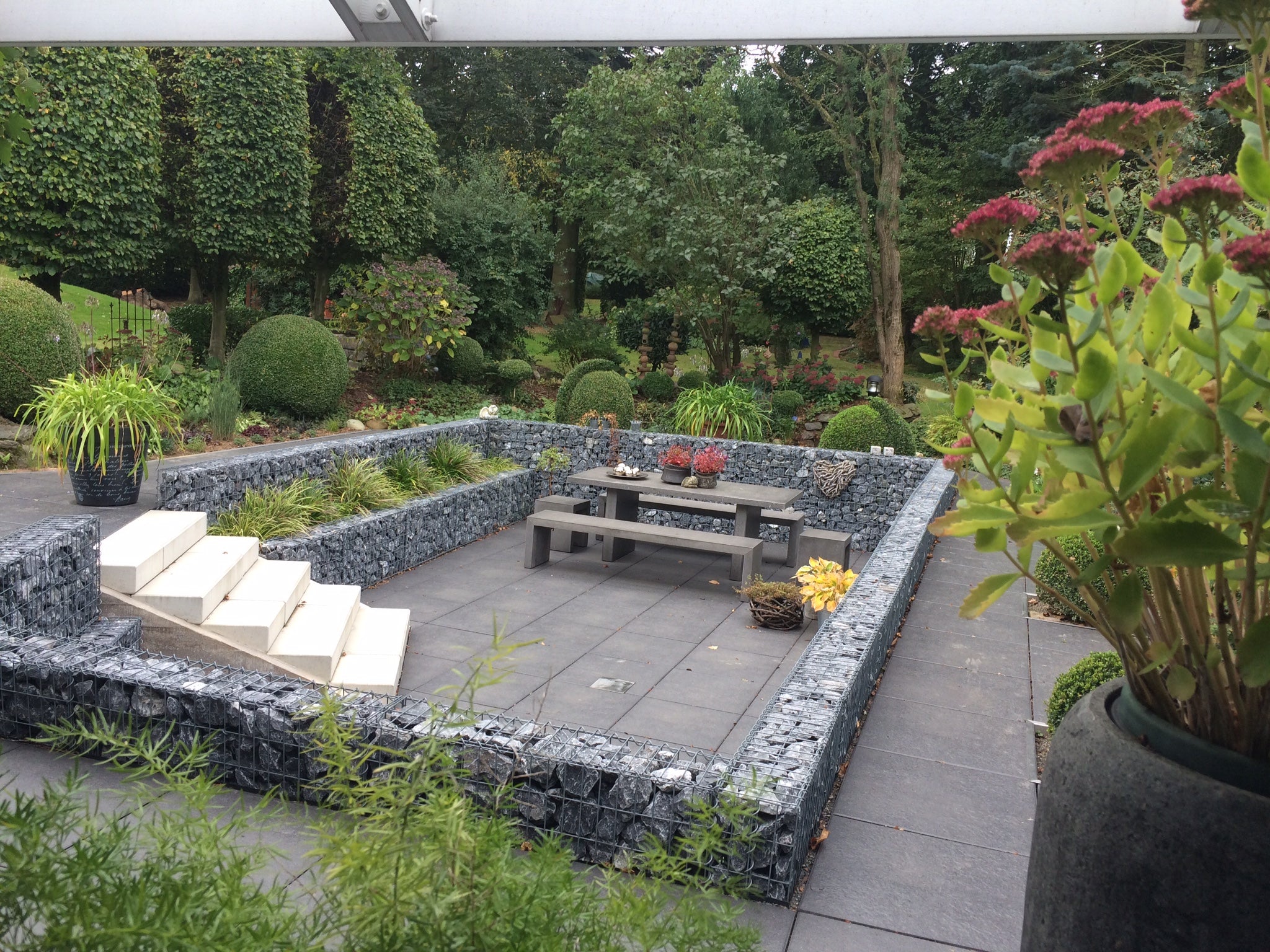 Gabion tillverkad efter mått - maskstorlek 5x10cm