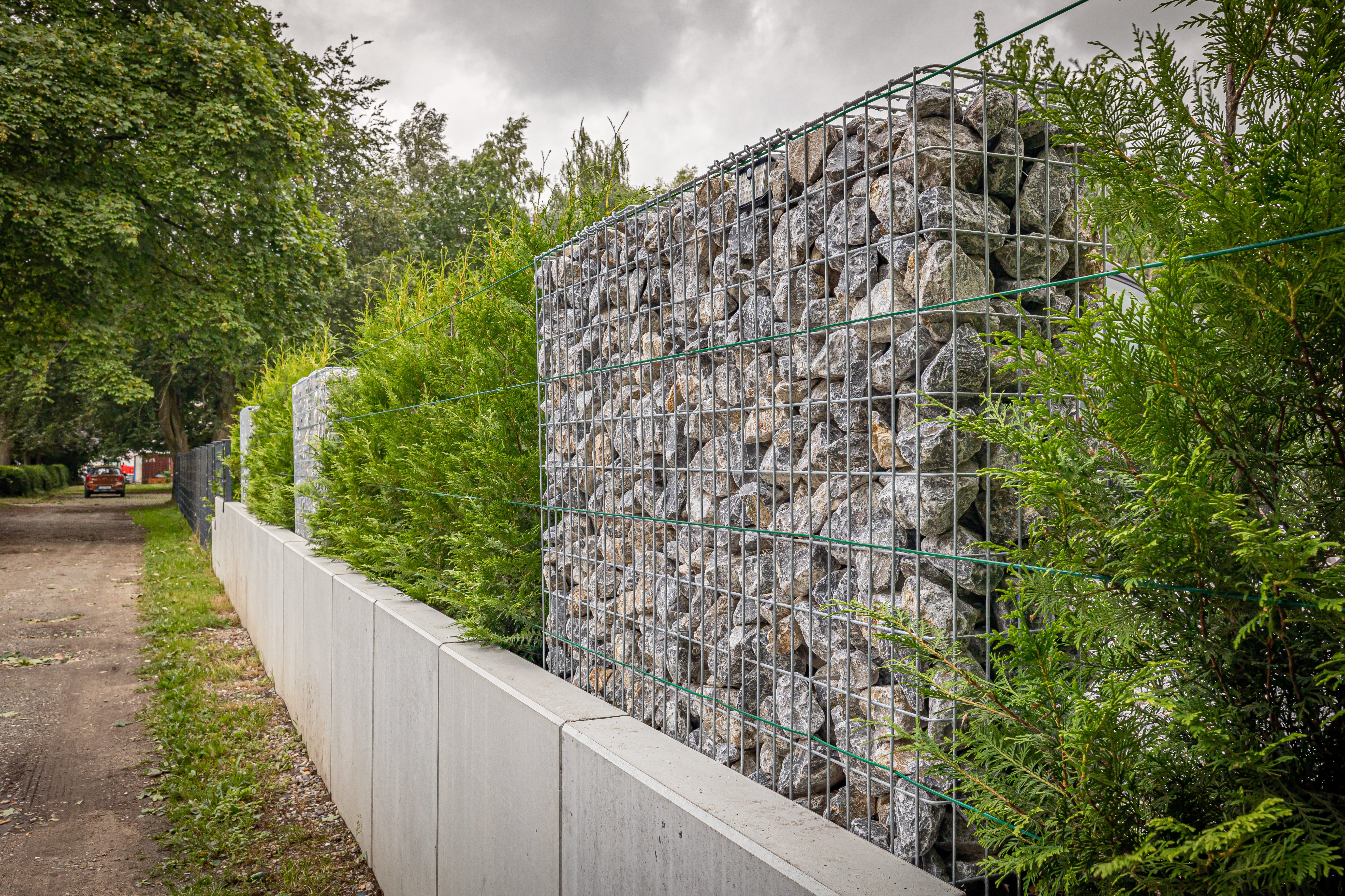 Gabion tillverkad efter mått - maskstorlek 5x10cm