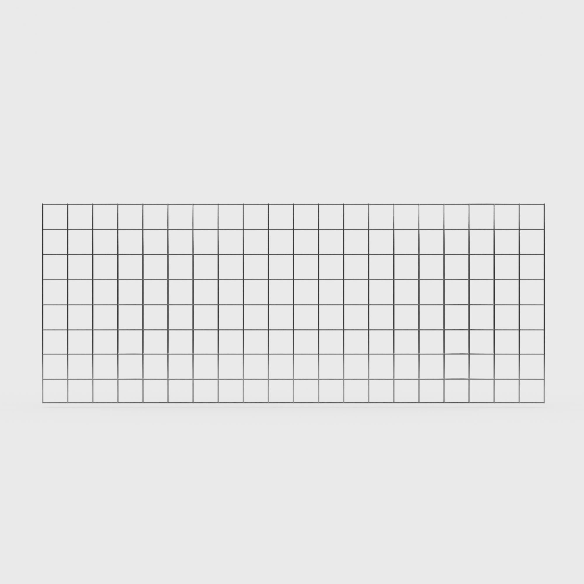 Traliccio decorativo (incl. materiale di montaggio) Dimensioni della rete 5 x 5 cm