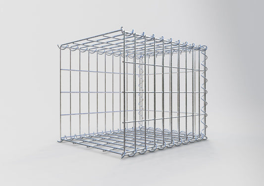 Add-on schanskorf type 2 50 cm x 40 cm x 40 cm (L x H x D), maaswijdte 5 cm x 10 cm, spiraalvormig