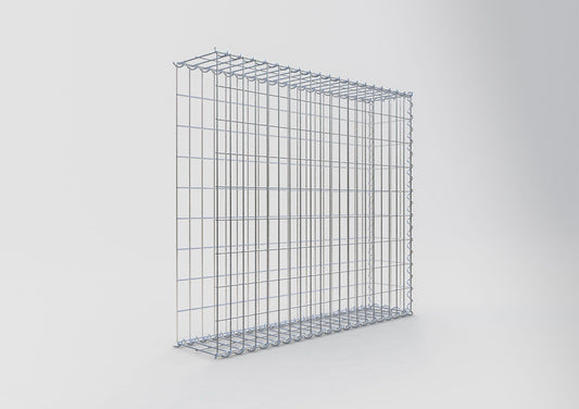 Extra gabion typ 2 100 cm x 90 cm x 20 cm (L x H x D), maskstorlek 5 cm x 10 cm, spiral