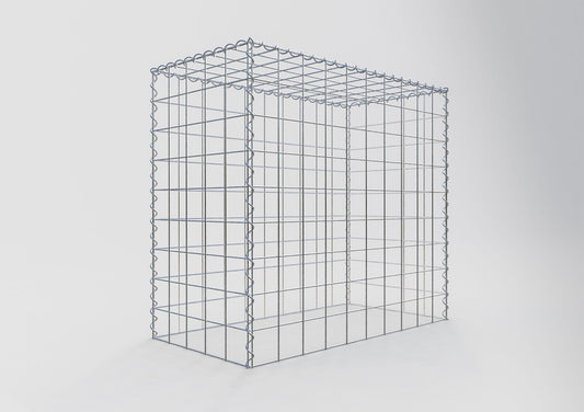 Add-on schanskorf type 3 100 cm x 90 cm x 50 cm (L x H x D), maaswijdte 10 cm x 10 cm, spiraal