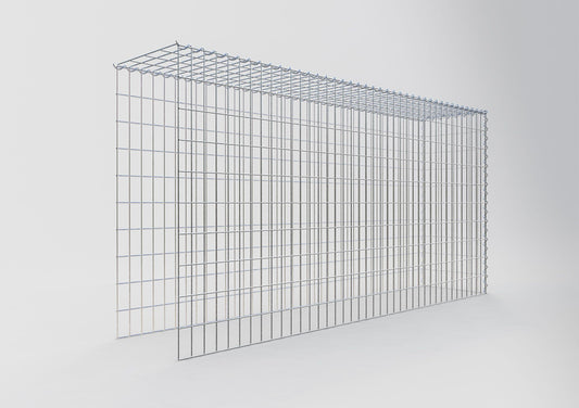 Gabbione aggiuntivo tipo 4 200 cm x 100 cm x 40 cm (L x H x P), maglia 5 cm x 10 cm, spirale