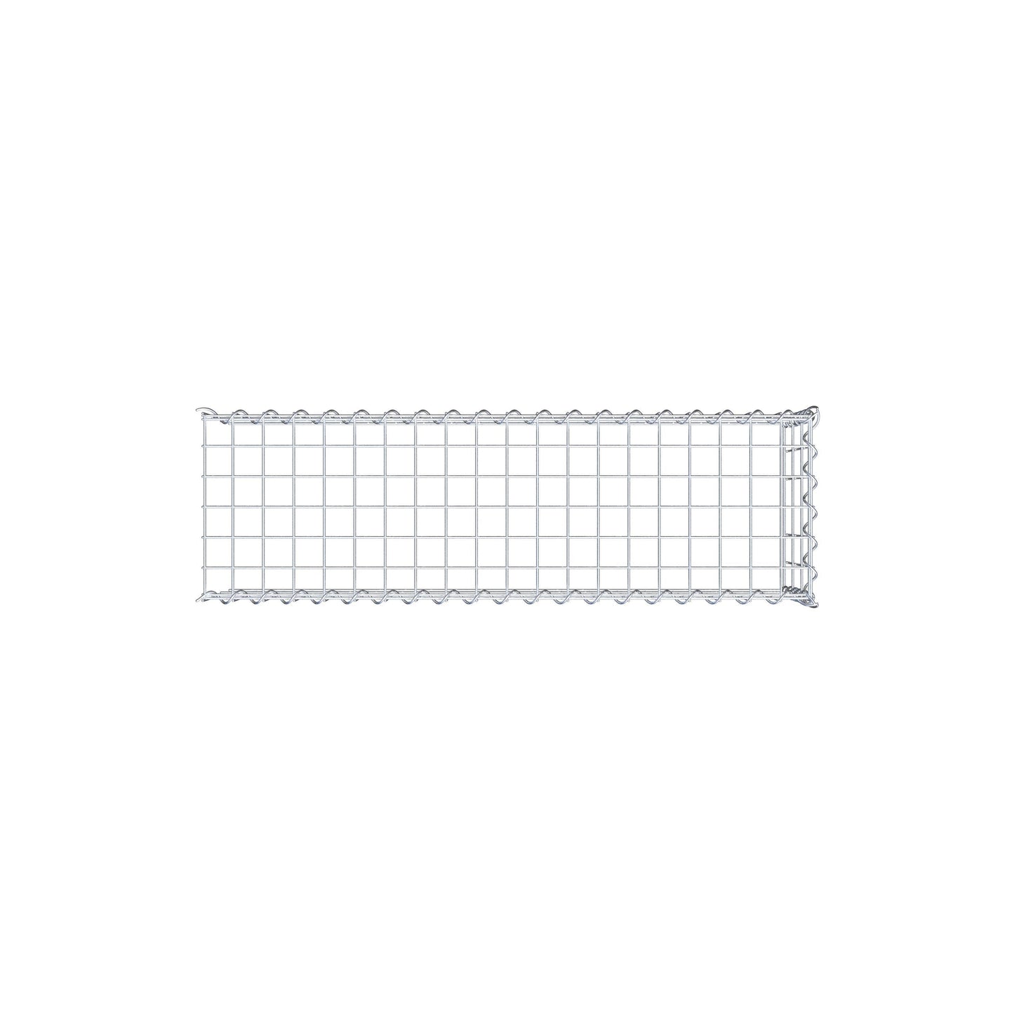 Anbaugabione Typ 4 100 cm x 30 cm x 30 cm (L x H x T), Maschenweite 5 cm x 10 cm, Spirale