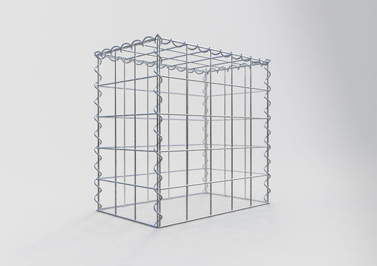 Add-on schanskorf type 3 50 cm x 50 cm x 30 cm (L x H x D), maaswijdte 10 cm x 10 cm, spiraalvormig