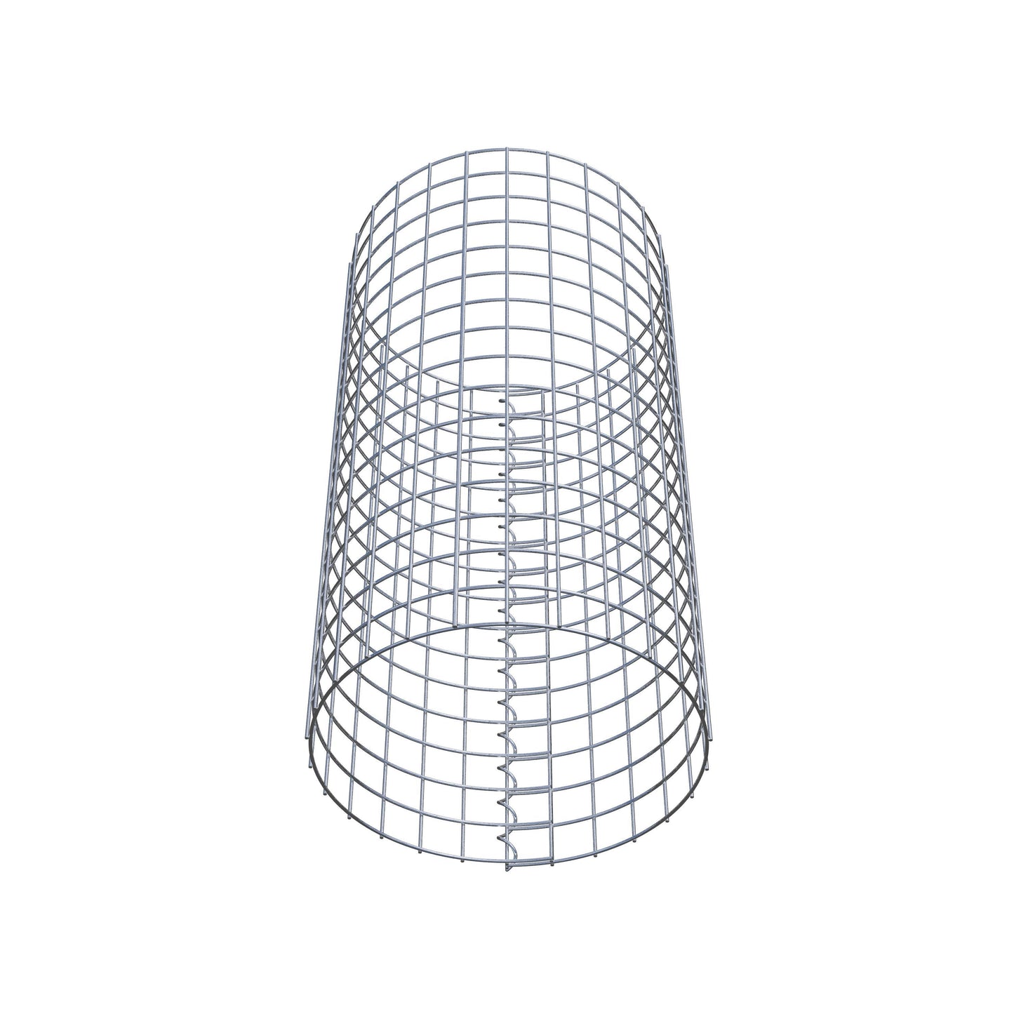 Gabionpelare rund 42 cm diameter, 80 cm höjd, maskstorlek 5 cm x 5 cm