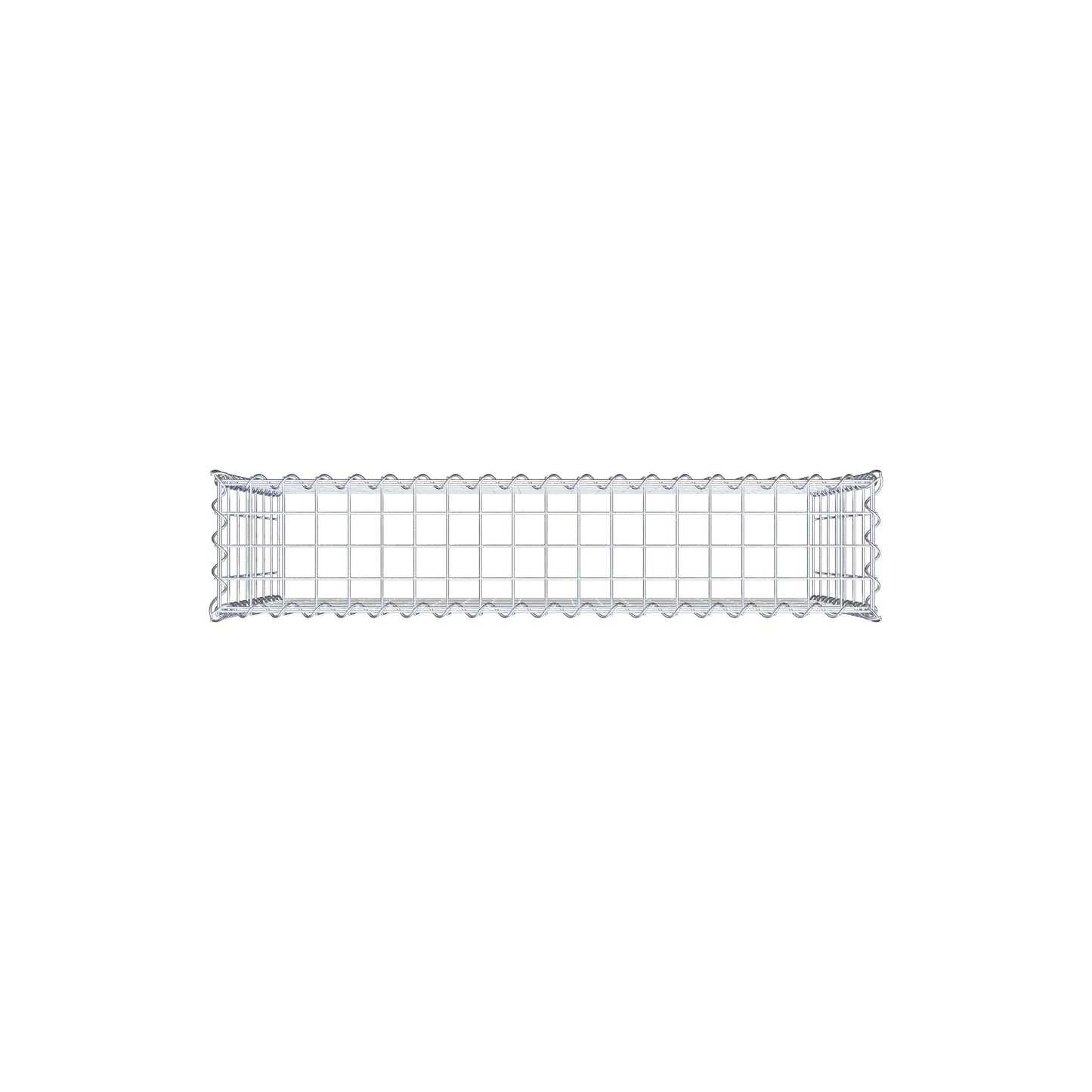 Add-on schanskorf type 3 100 cm x 70 cm x 20 cm (L x H x D), maaswijdte 5 cm x 10 cm, spiraalvormig