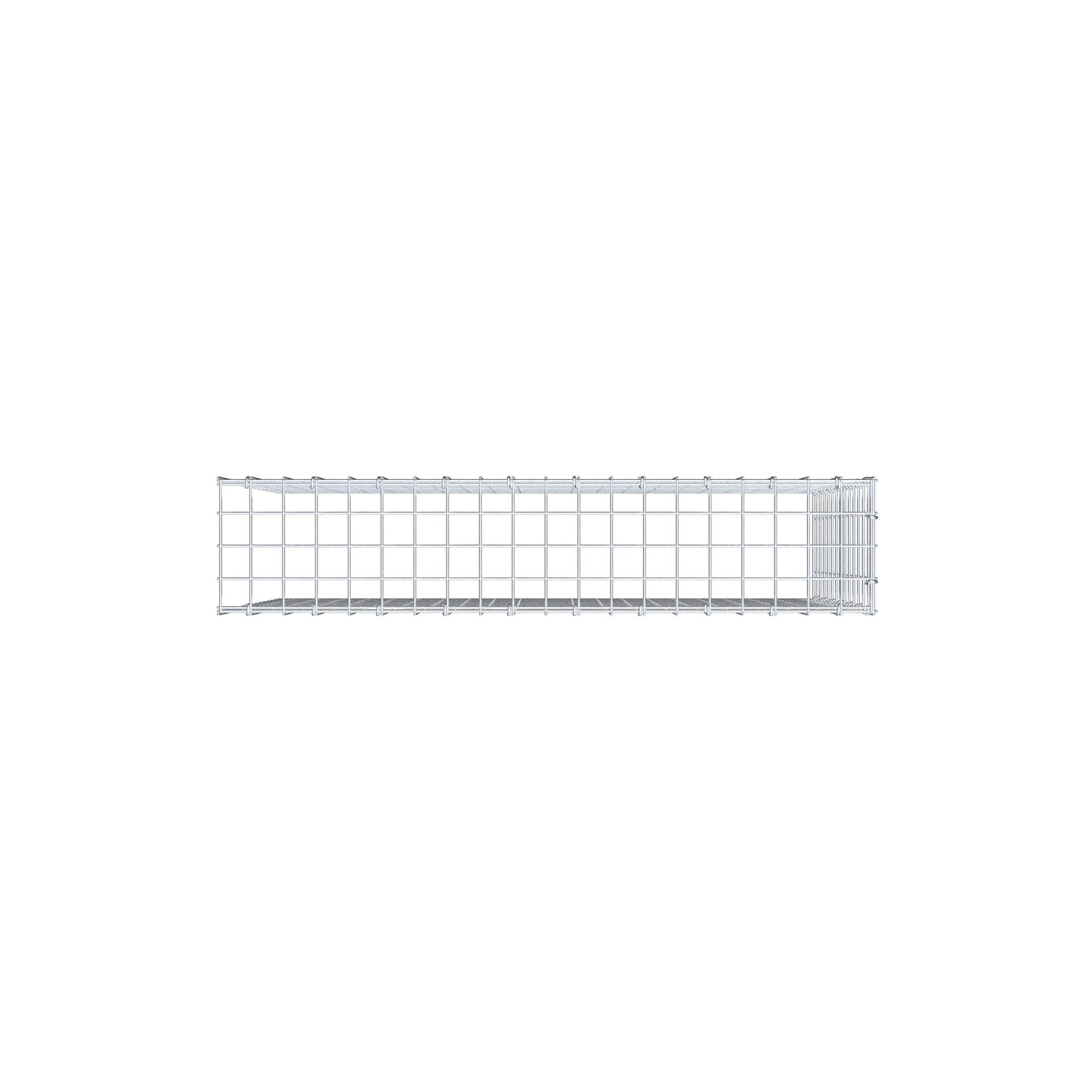 Pile aggiuntivo tipo 4 100 cm x 70 cm x 20 cm (L x H x P), maglia 5 cm x 5 cm, anello a C