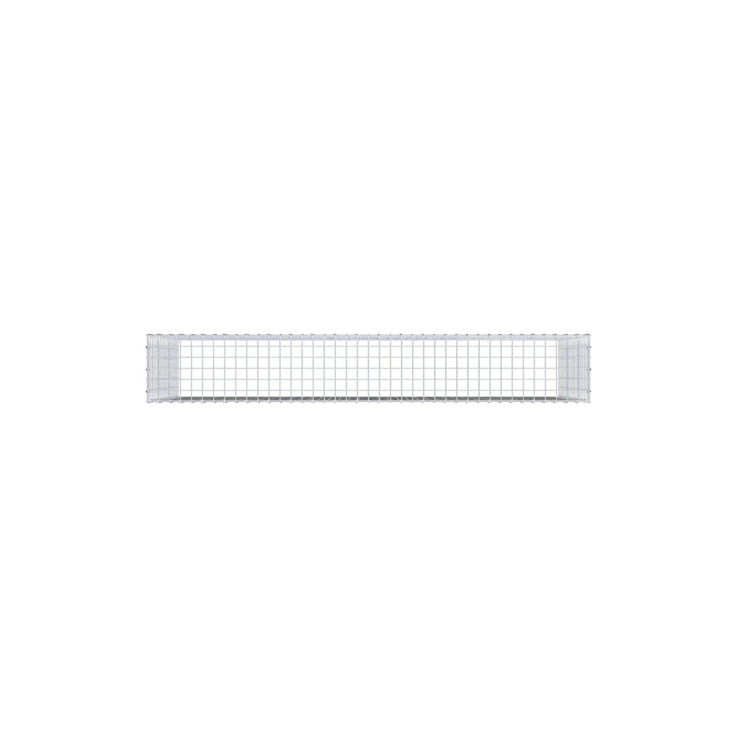 Anbaugabione Typ 3 200 cm x 100 cm x 30 cm (L x H x T), Maschenweite 5 cm x 5 cm, C-Ring