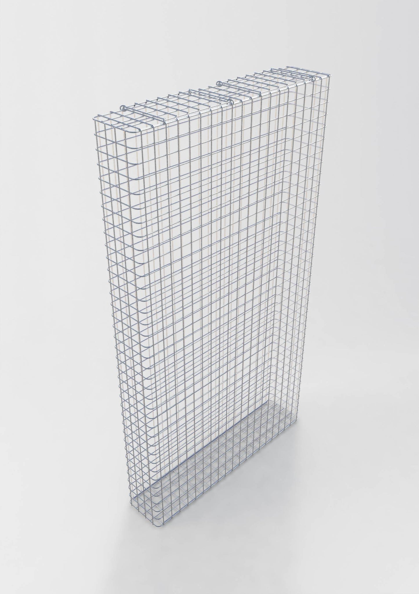 Thermisch verzinkte schanskorf 102 cm x 182 cm x 22 cm, maaswijdte 5 cm x 5 cm, voorgelast