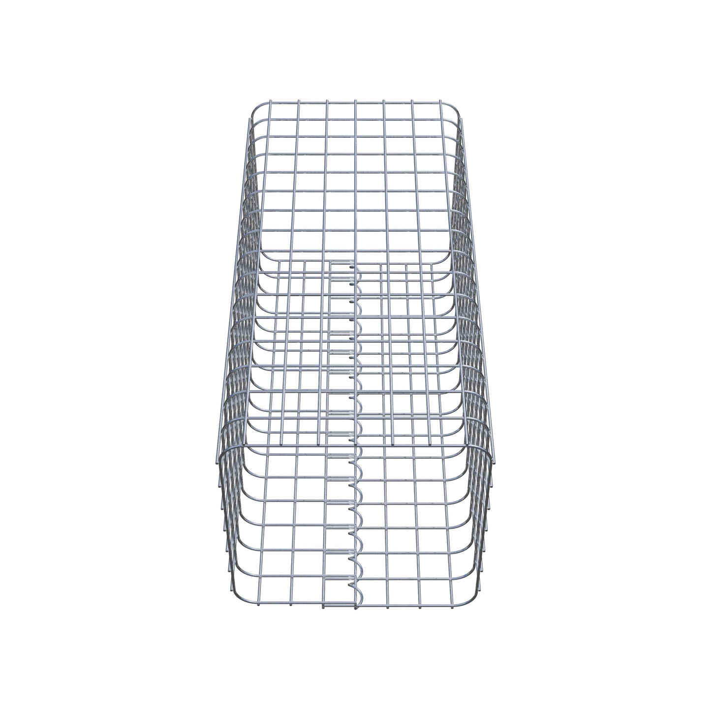 Colonne de gabion carrée 37 cm x 37 cm, hauteur 80 cm, MW 5 cm x 5 cm
