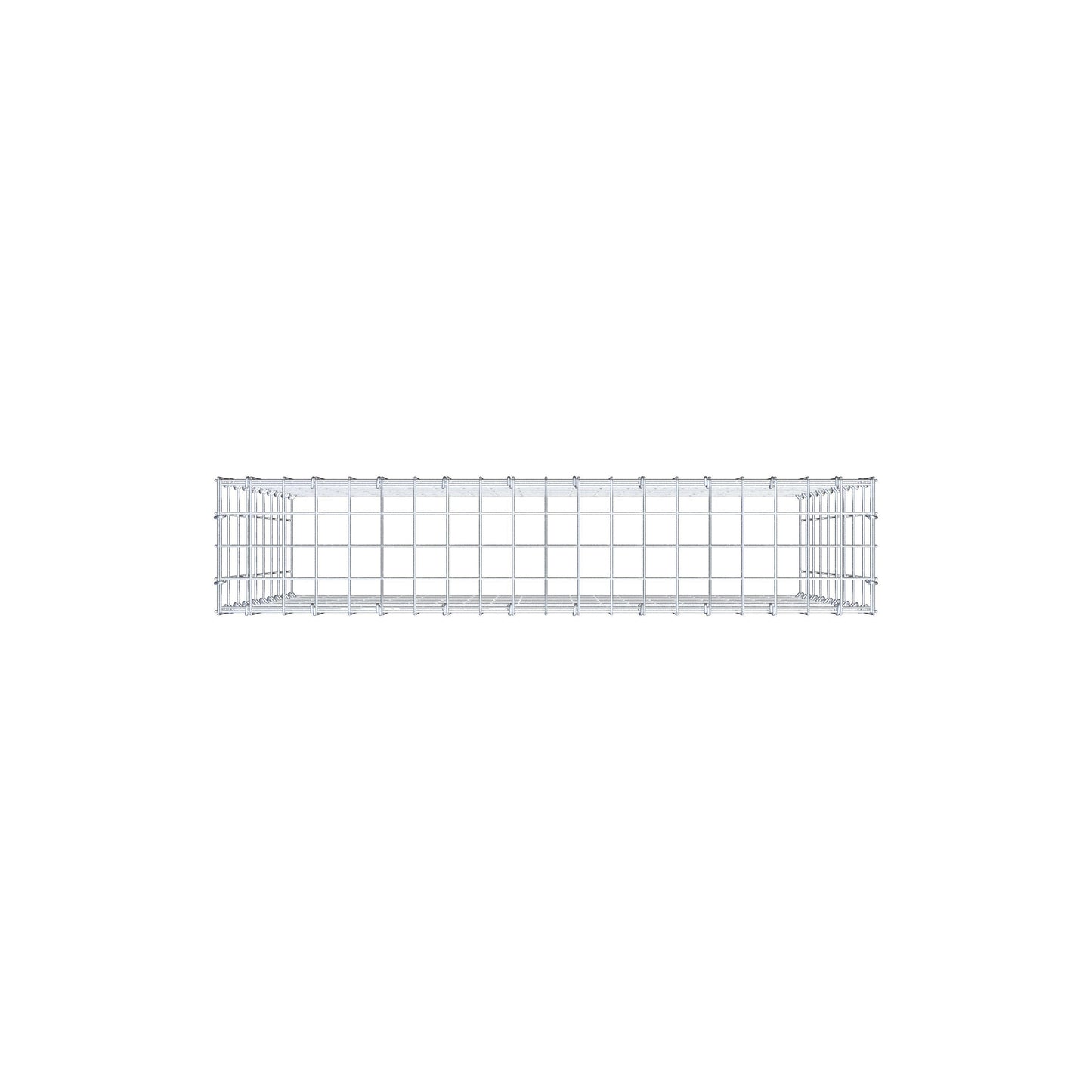 Fourche rapportée type 3 100 cm x 90 cm x 20 cm (L x H x P), mailles 5 cm x 10 cm, anneau C