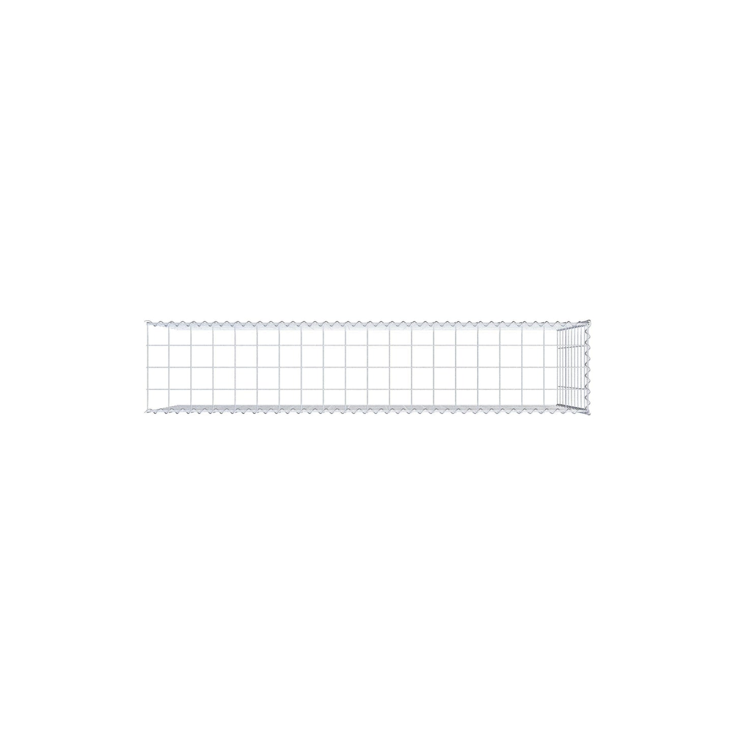 Add-on schanskorf type 4 200 cm x 100 cm x 40 cm (L x H x D), maaswijdte 10 cm x 10 cm, spiraal