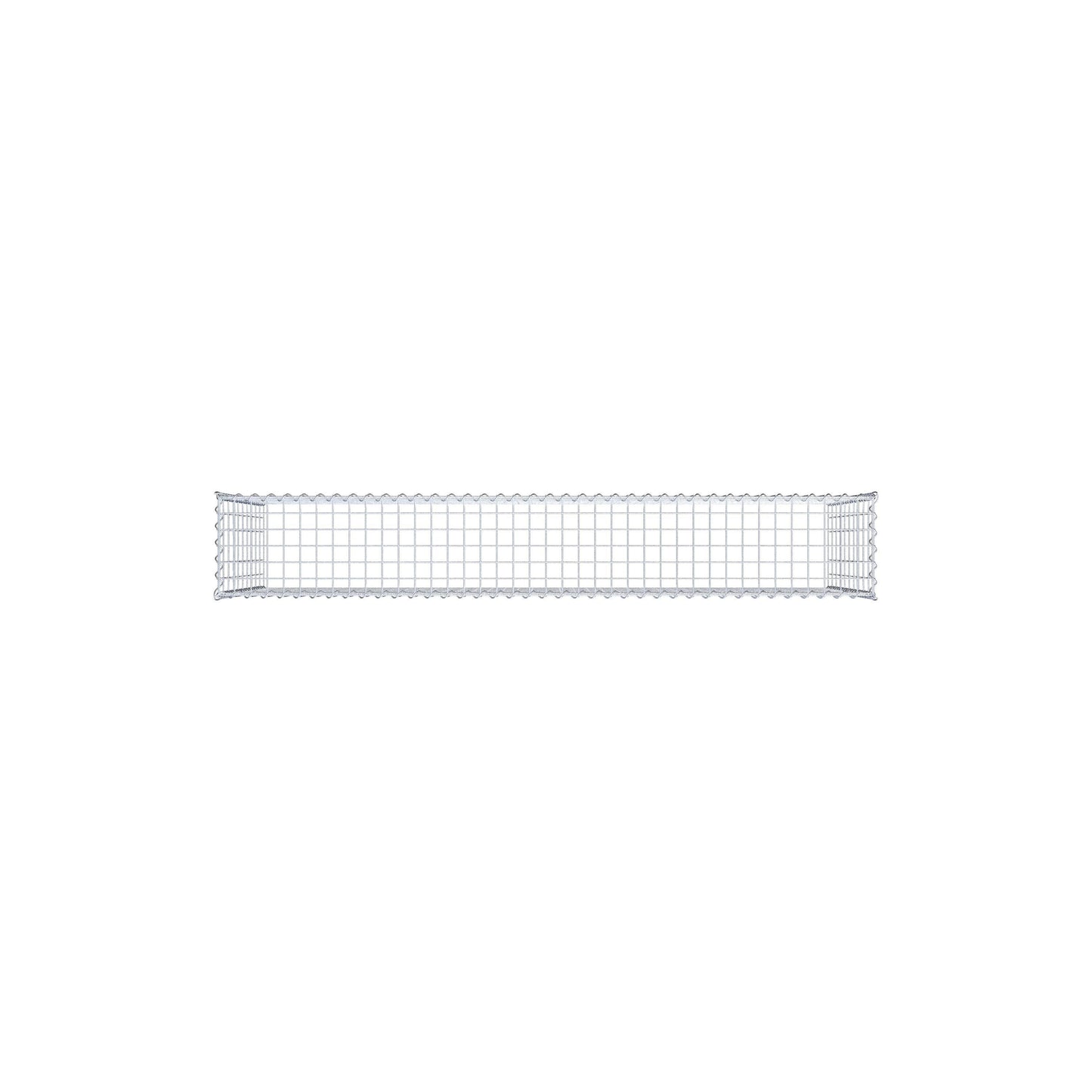 Add-on schanskorf type 3 200 cm x 100 cm x 30 cm (L x H x D), maaswijdte 5 cm x 10 cm, spiraalvormig