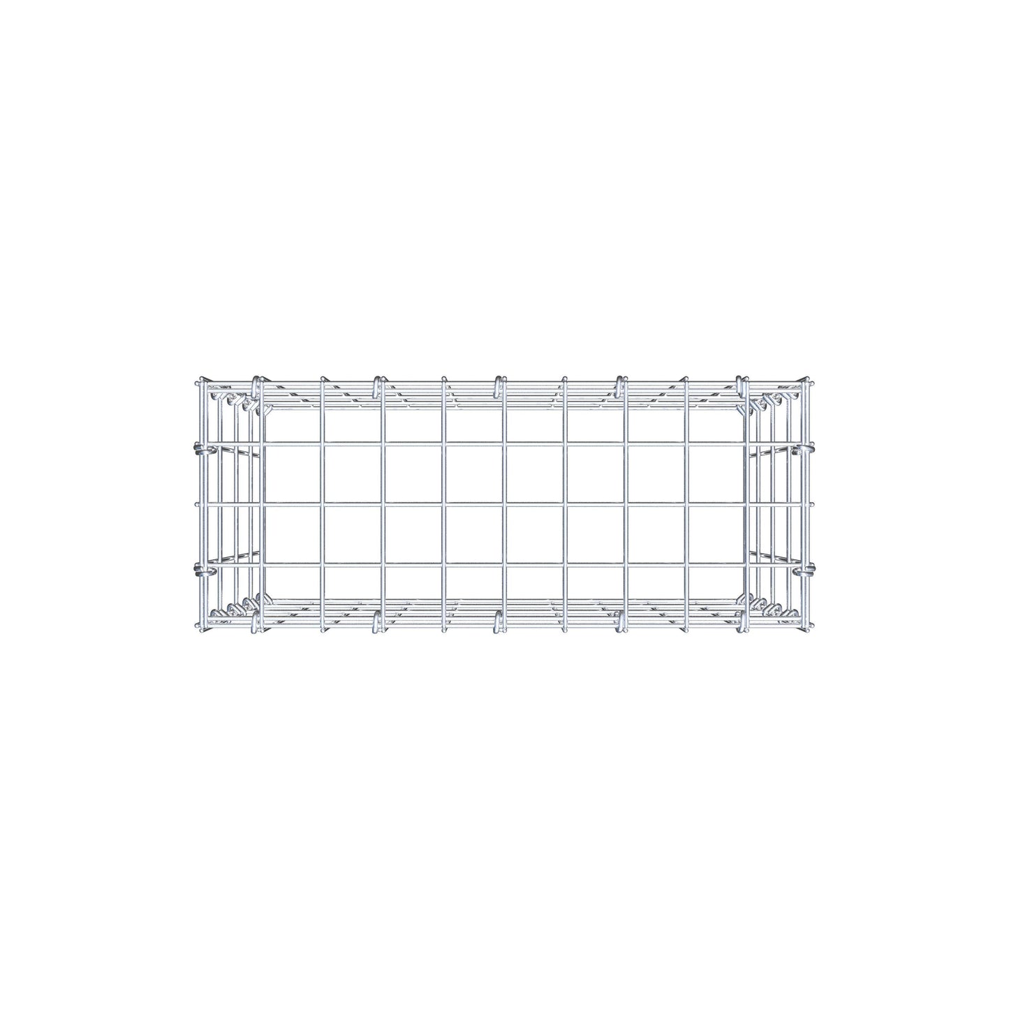 Toegevoegde pool type 3 50 cm x 40 cm x 20 cm (L x H x D), maaswijdte 5 cm x 10 cm, C-ring
