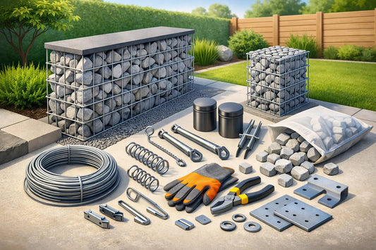 Gabionen Zubehör für sichere Gartenprojekte