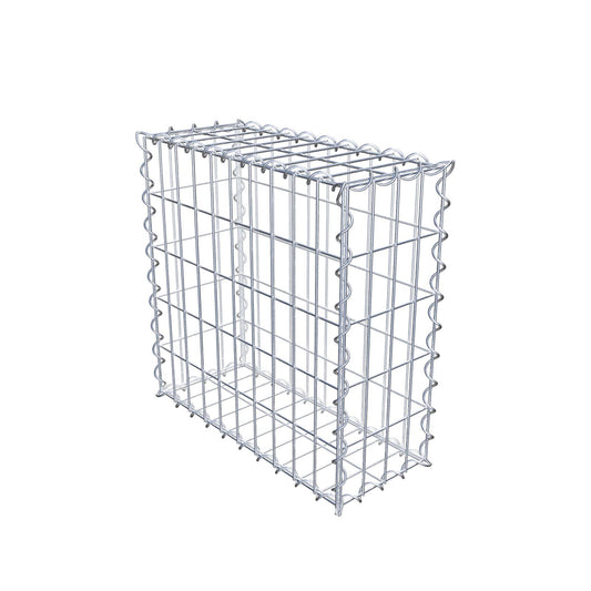 Gabion 50 cm x 50 cm x 20 cm (L x H x P), mailles 5 cm x 10 cm, spirale