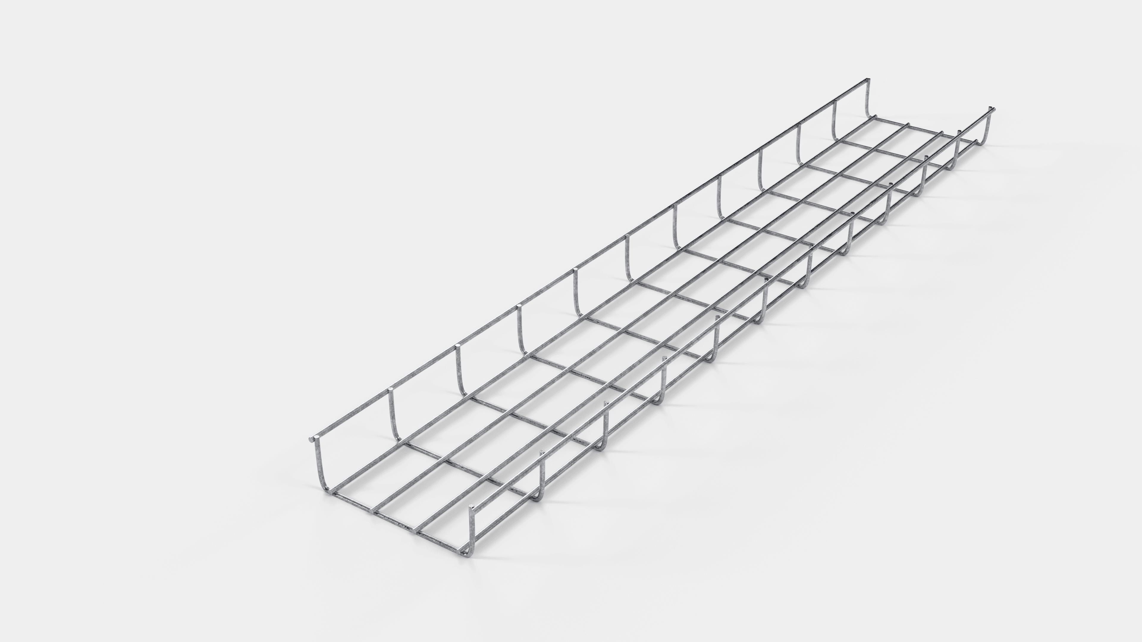 Altezza del traliccio 110 cm, profondità 5 cm, dimensione delle maglie 5 x 10 cm