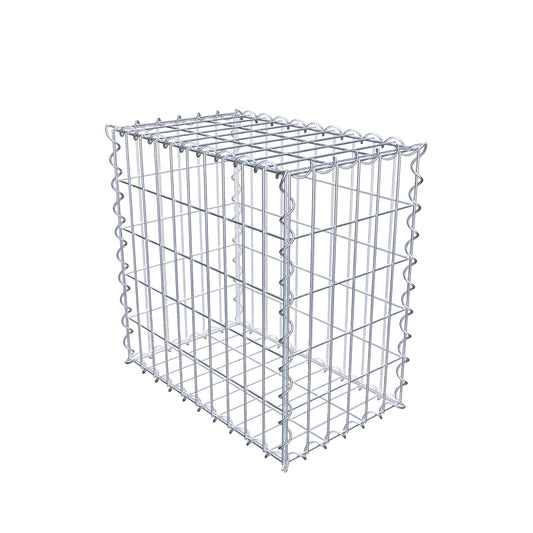 Gabion 50 cm x 50 cm x 30 cm (L x H x P), mailles 5 cm x 10 cm, spirale