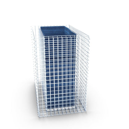 Hochbeet eckig 100 cm x 100 cm x 60 cm (L x H x T), Maschenweite 5 x 5 cm, Wandstärke 10 cm