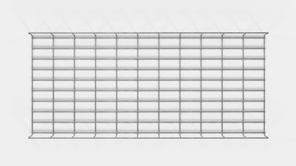Trellis Height 110 cm, depth 5 cm, mesh size 5 x 10 cm