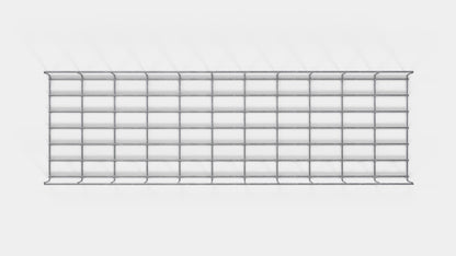 Trellis Height 110 cm, depth 5 cm, mesh size 5 x 10 cm