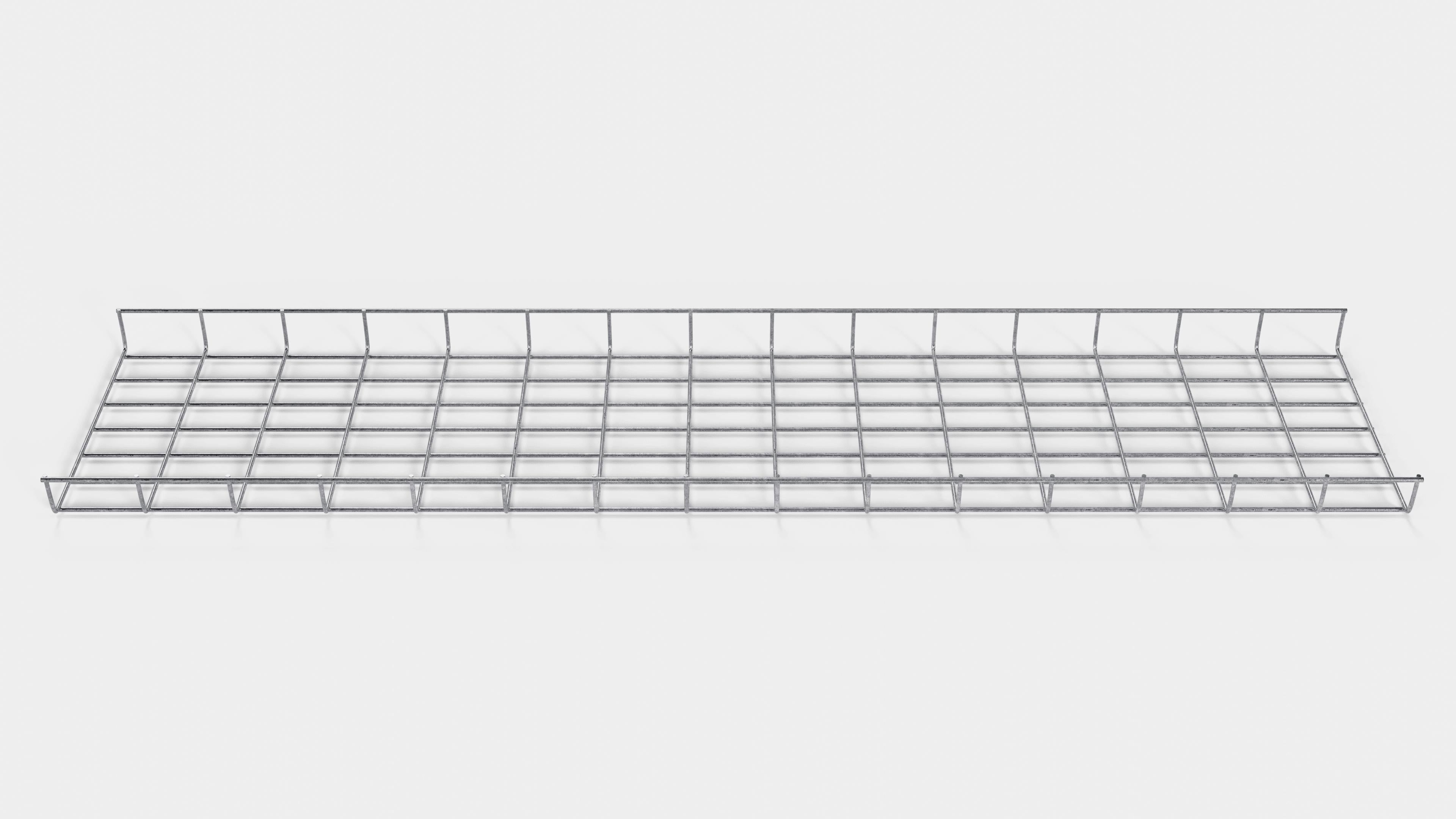 Cable duct length 29 cm, depth 5 cm, mesh size 5 x 10 cm 