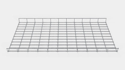 Canal para cables altura 110 cm, profundidad 5 cm, luz de malla 5 x 10 cm