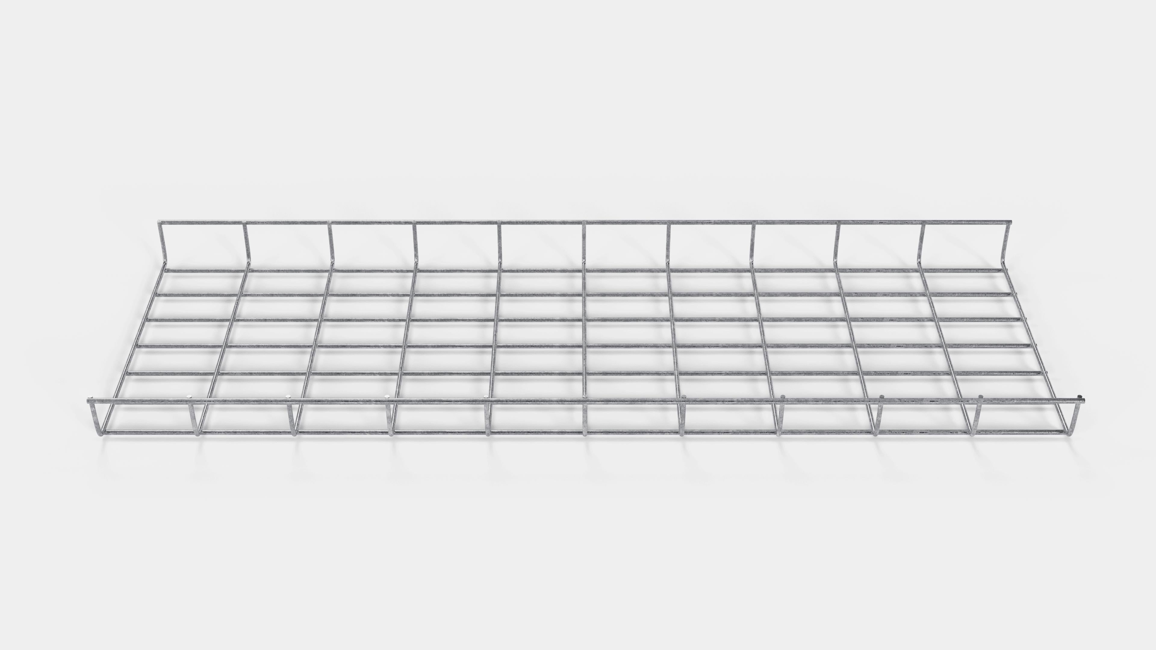 Cable duct length 29 cm, depth 5 cm, mesh size 5 x 10 cm 