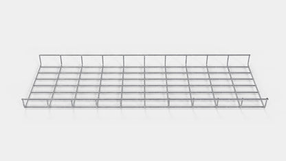 Chemin de câbles longueur 29 cm, profondeur 5 cm, mailles 5 x 10 cm