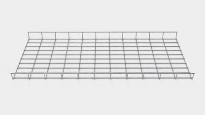 Canal para cables altura 110 cm, profundidad 5 cm, luz de malla 5 x 10 cm