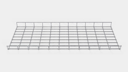 Canal para cables altura 110 cm, profundidad 5 cm, luz de malla 5 x 10 cm