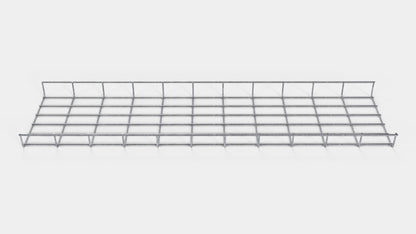 Canal para cables altura 110 cm, profundidad 5 cm, luz de malla 5 x 10 cm