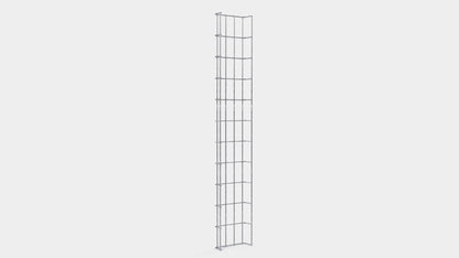 Trellis Height 110 cm, depth 5 cm, mesh size 5 x 10 cm