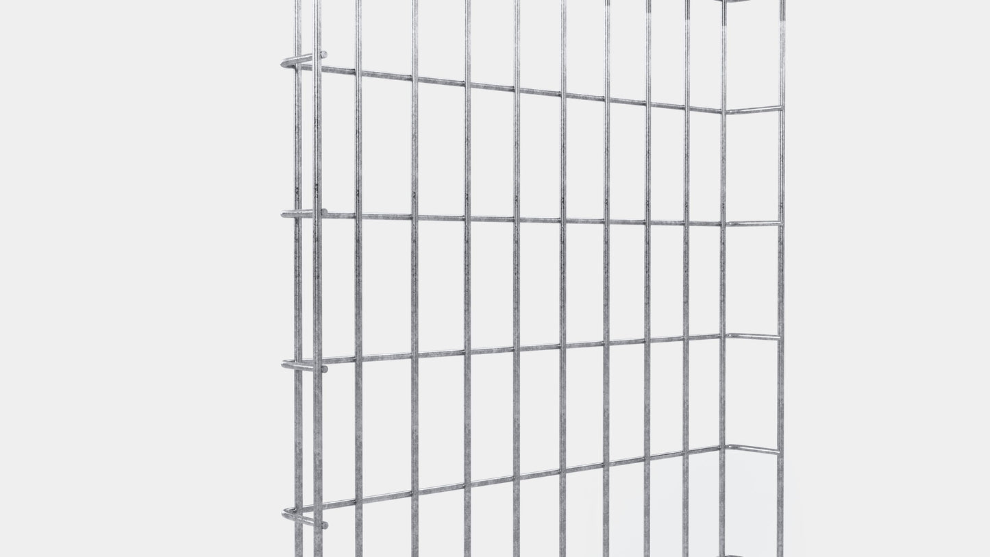 Trellis Height 110 cm, depth 5 cm, mesh size 5 x 10 cm