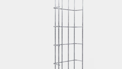 Trellis Height 110 cm, depth 5 cm, mesh size 5 x 10 cm