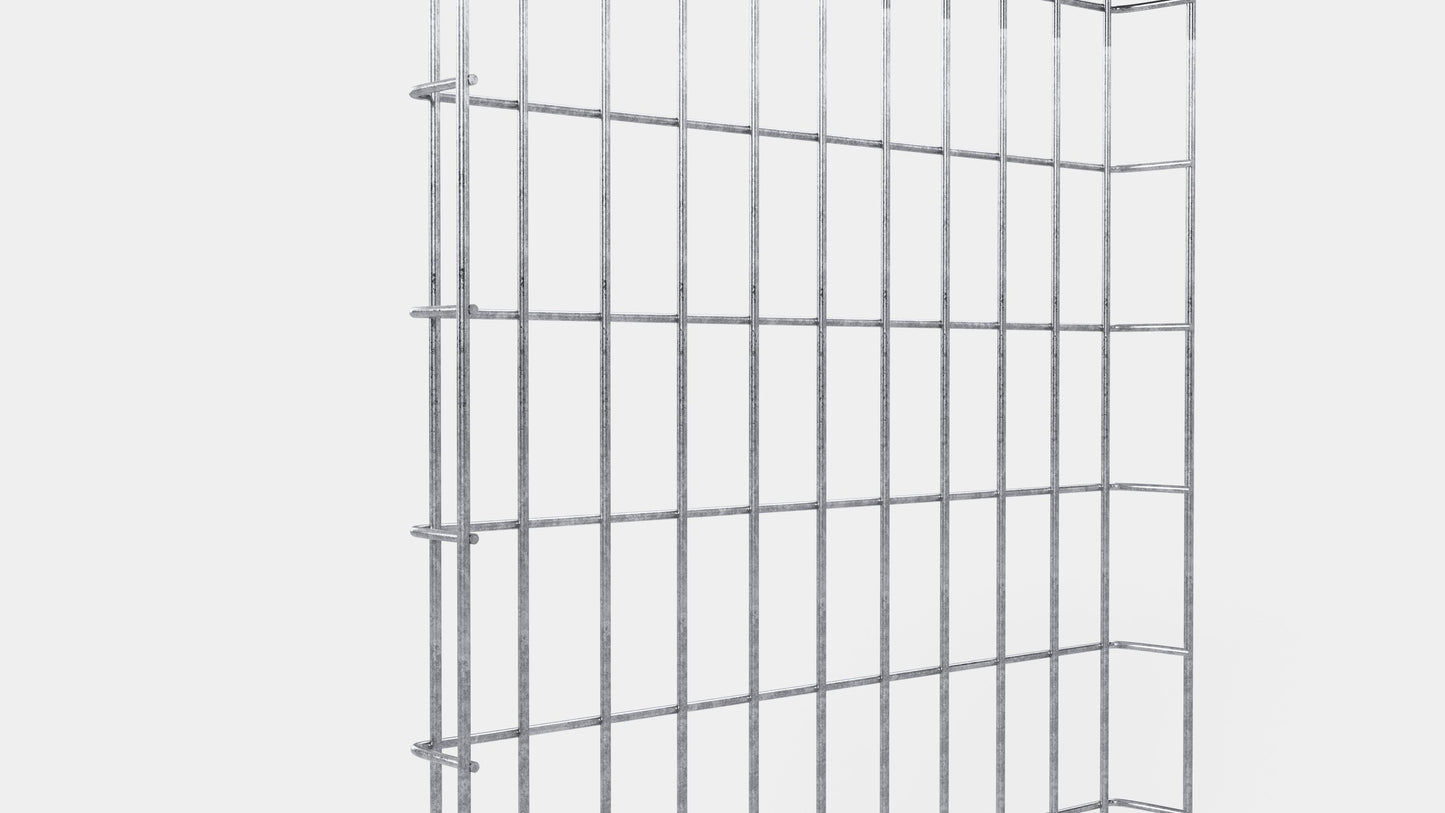 Trellis Height 110 cm, depth 5 cm, mesh size 5 x 10 cm